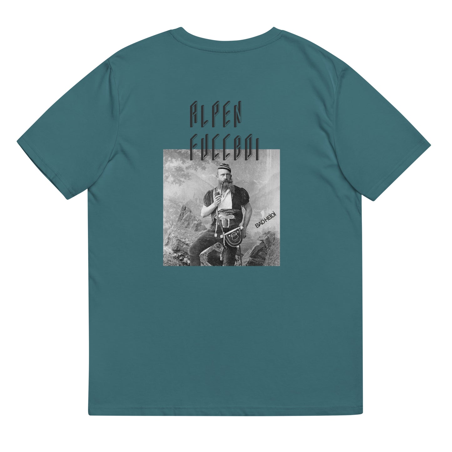 Unisex organic cotton t-shirt ALPEN FUCCBOI AF